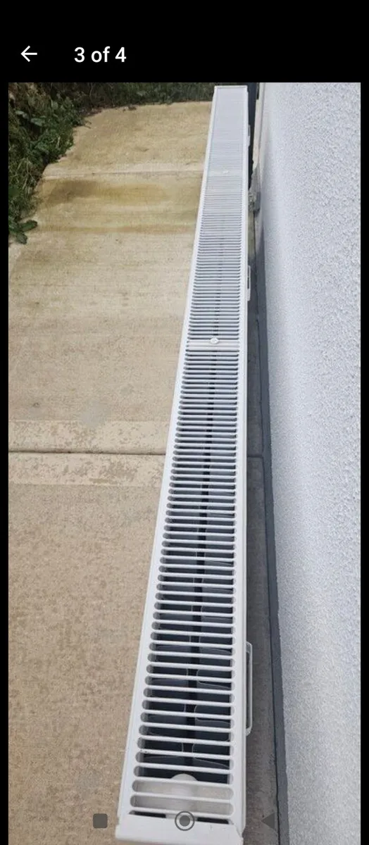 2 Double 1800mm Radiators - Image 2