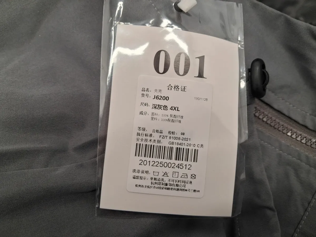 Online Auction Of A Grey Rain Jacket & More! - Image 3