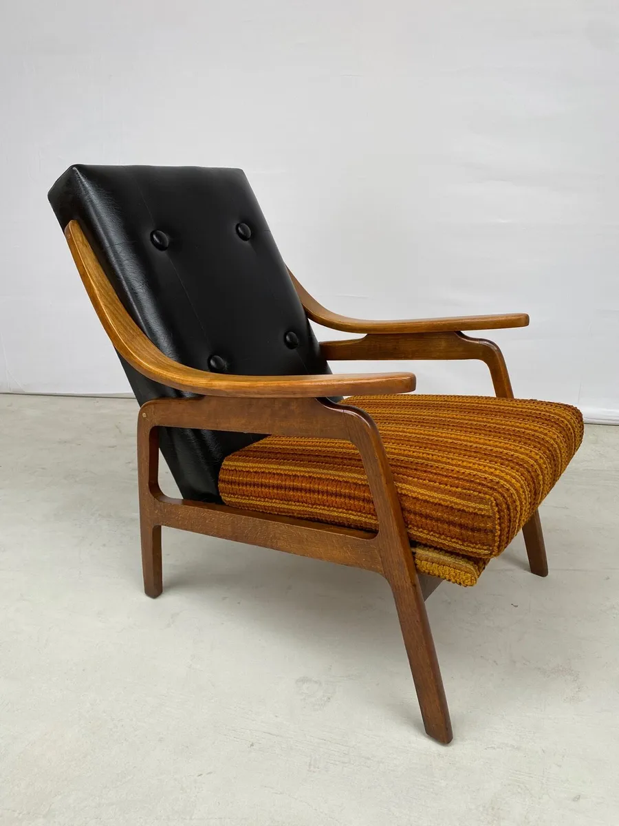 Mid Century Retro Danish Armchair - Image 2