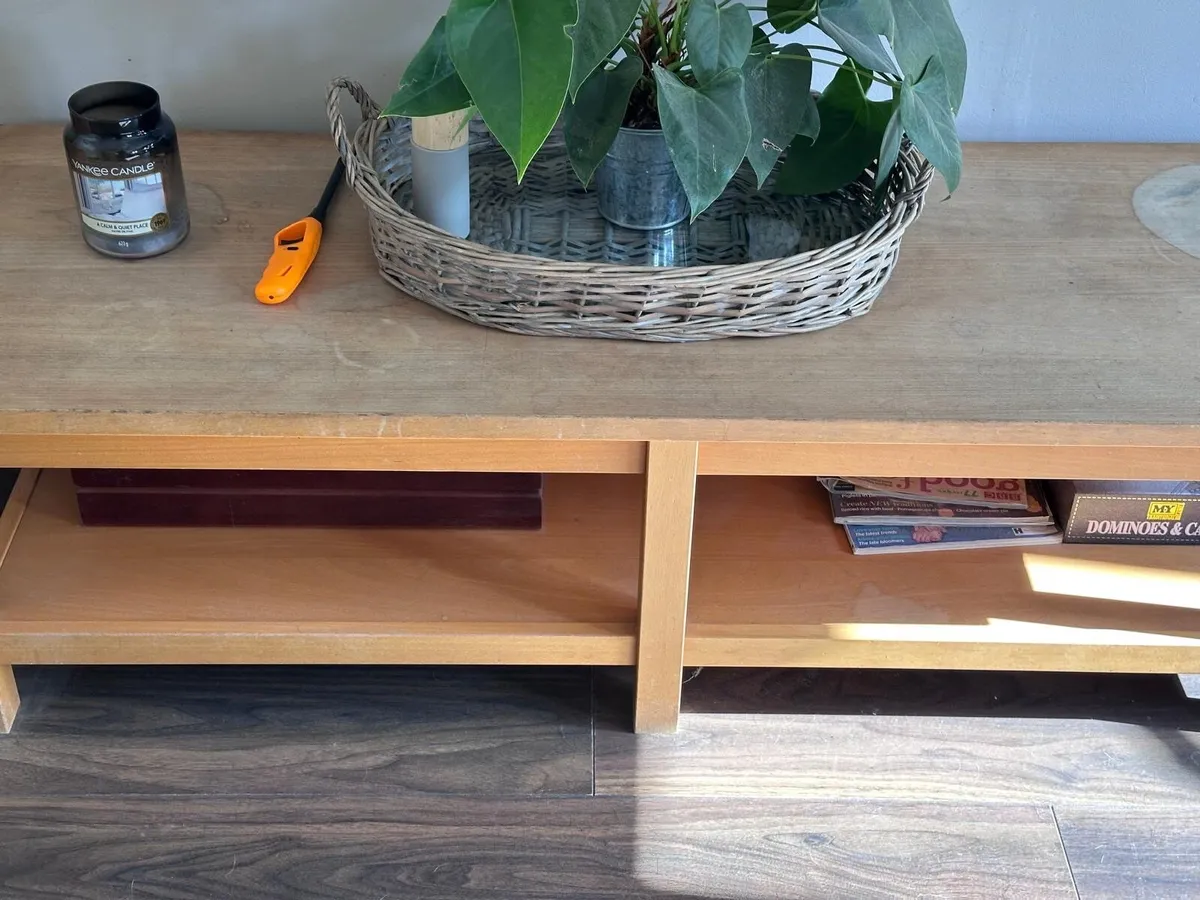 Kitchen table, coffee table and TV unit - Image 2