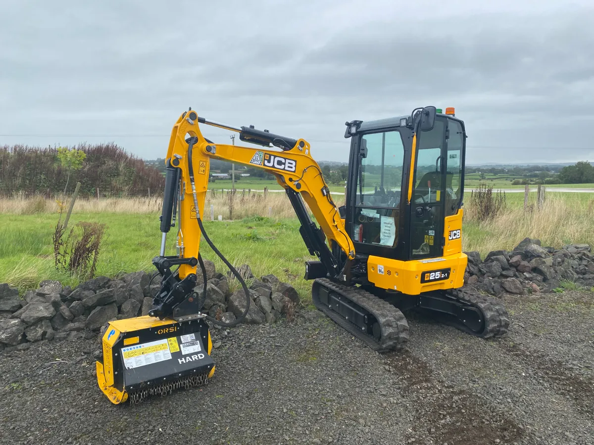 ORSI Flails for Excavators from 2.5T - 13T - Image 4