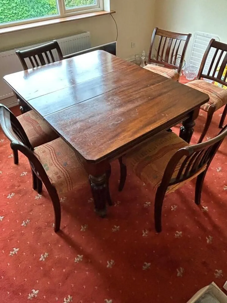 Antique Mahogany Dining Set