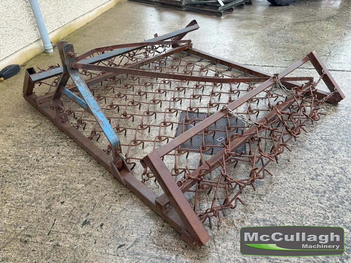 12ft Mounted Chain Harrow - Image 1