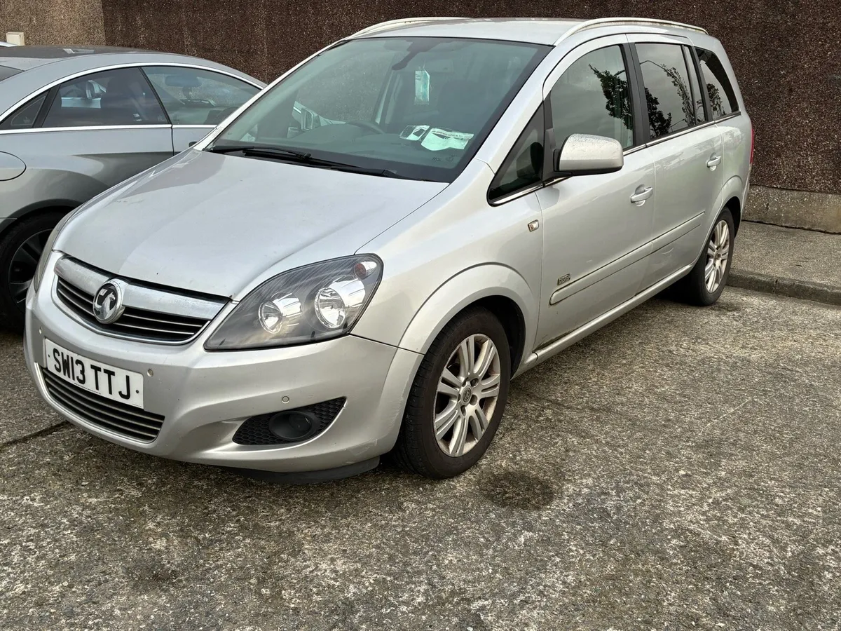 2013 Vauxhall Zafira 7seater 1.6diesel Manual - Image 1
