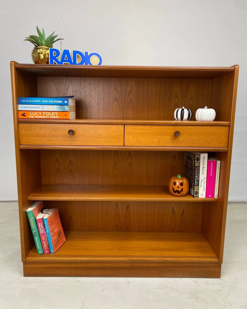 Mid Century Teak Parker Knoll Bookcase - Image 1