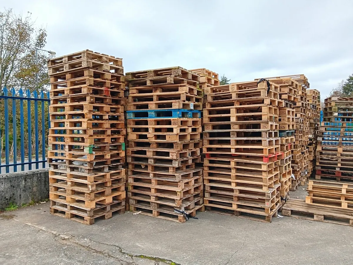 Euro pallet size pallets - Image 2
