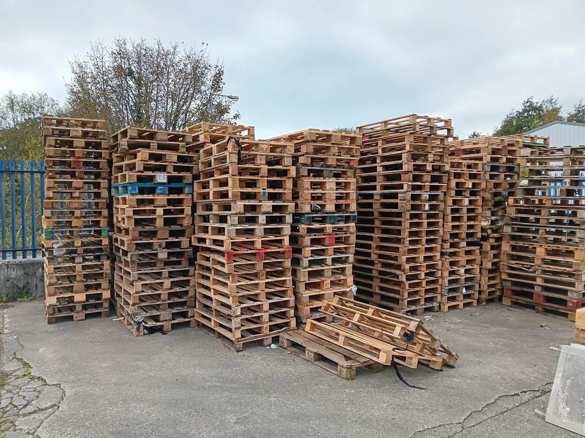 Euro pallet size pallets - Image 1