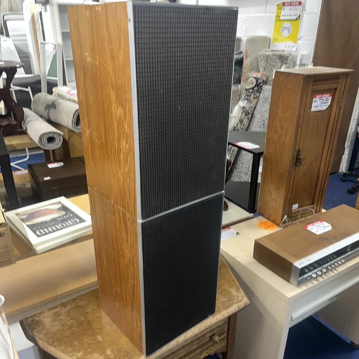 Pair of Vintage LEAK Sandwich 250 Speakers - Image 3