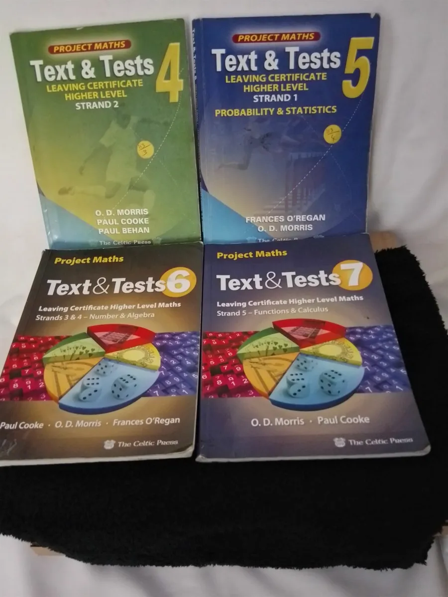 Texts and Tests  4.5.6.7 HL Maths Books - Image 1