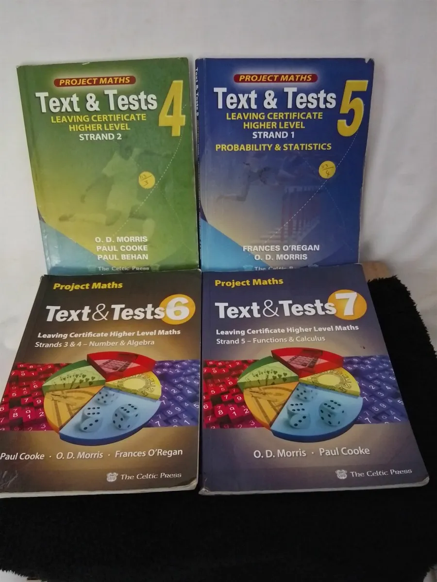 Texts and Tests  4.5.6.7 HL Maths Books - Image 4