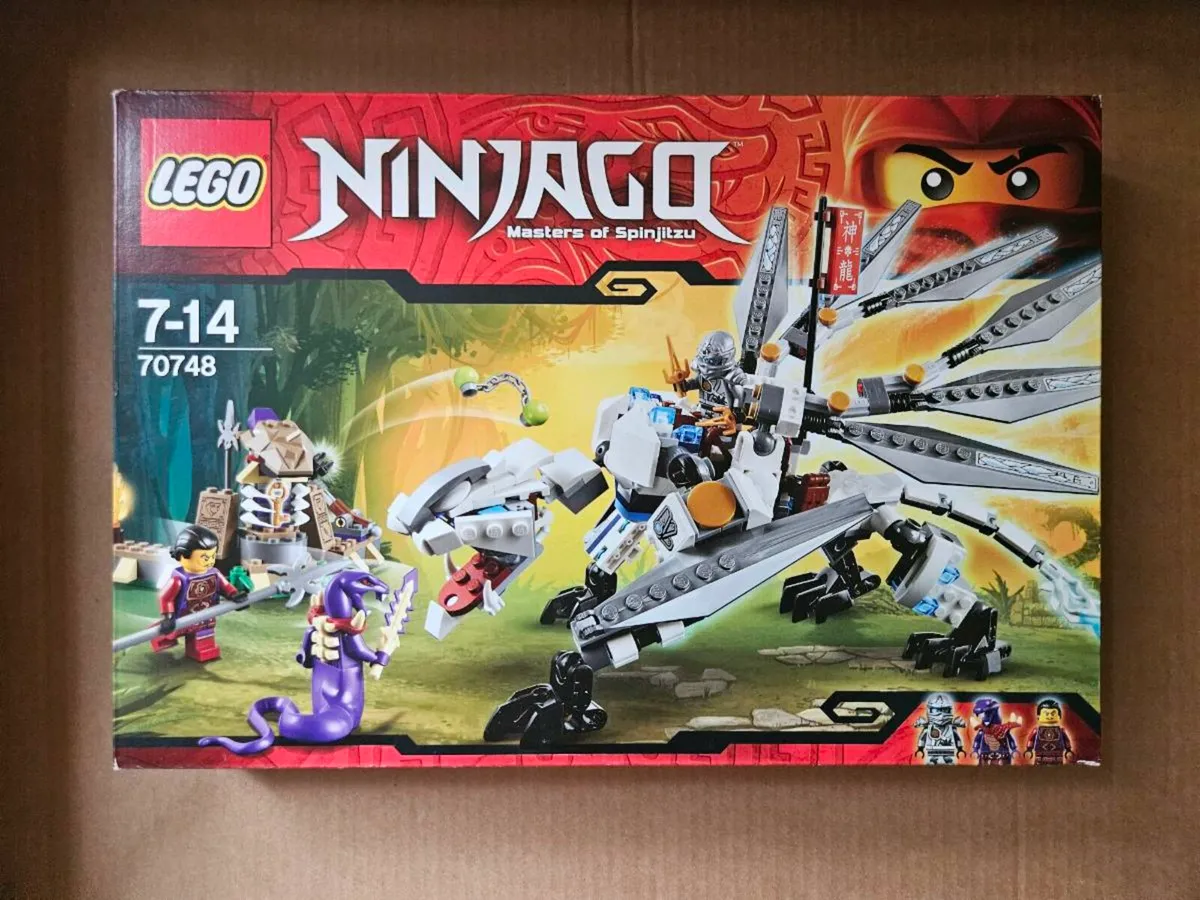 Lego titanium dragon 70748 ninjago