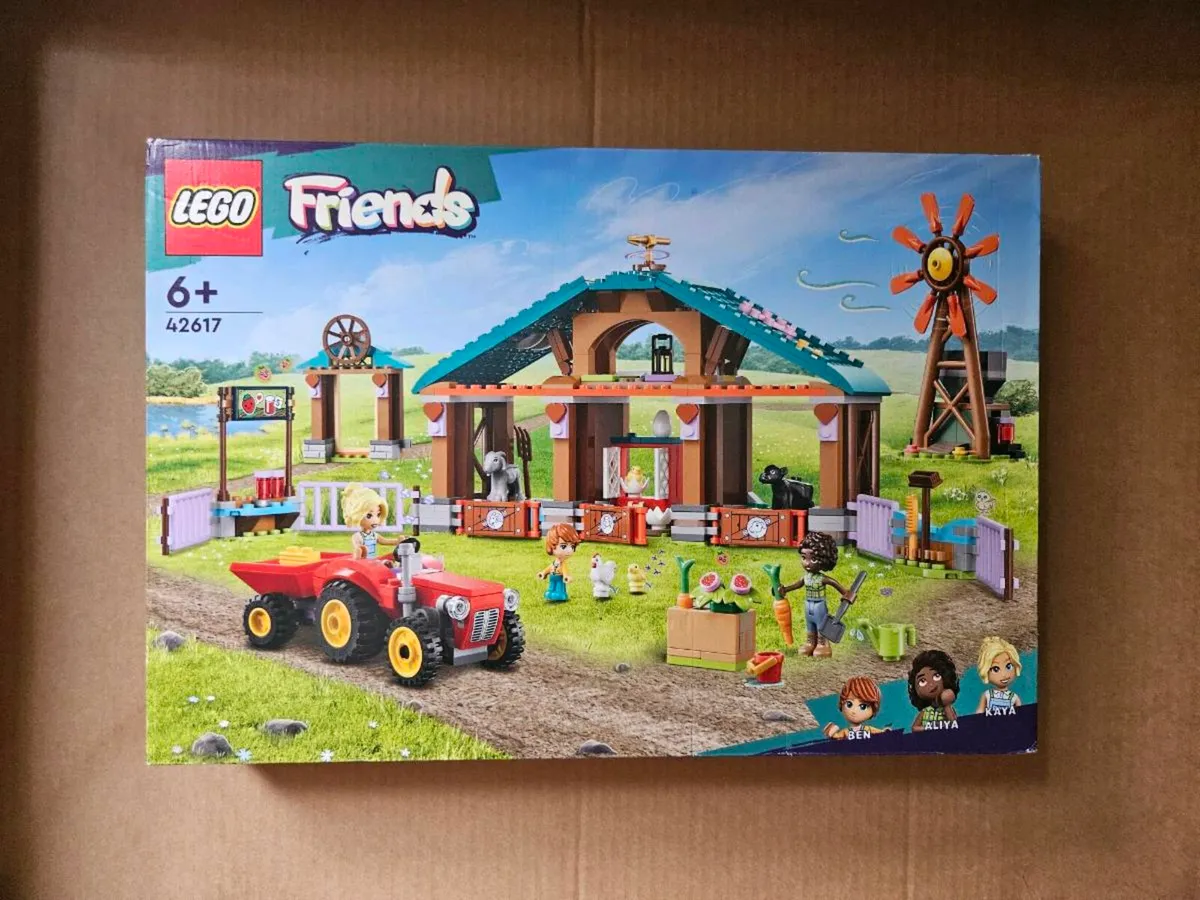 Lego farm animal sanctuary 42617 friends
