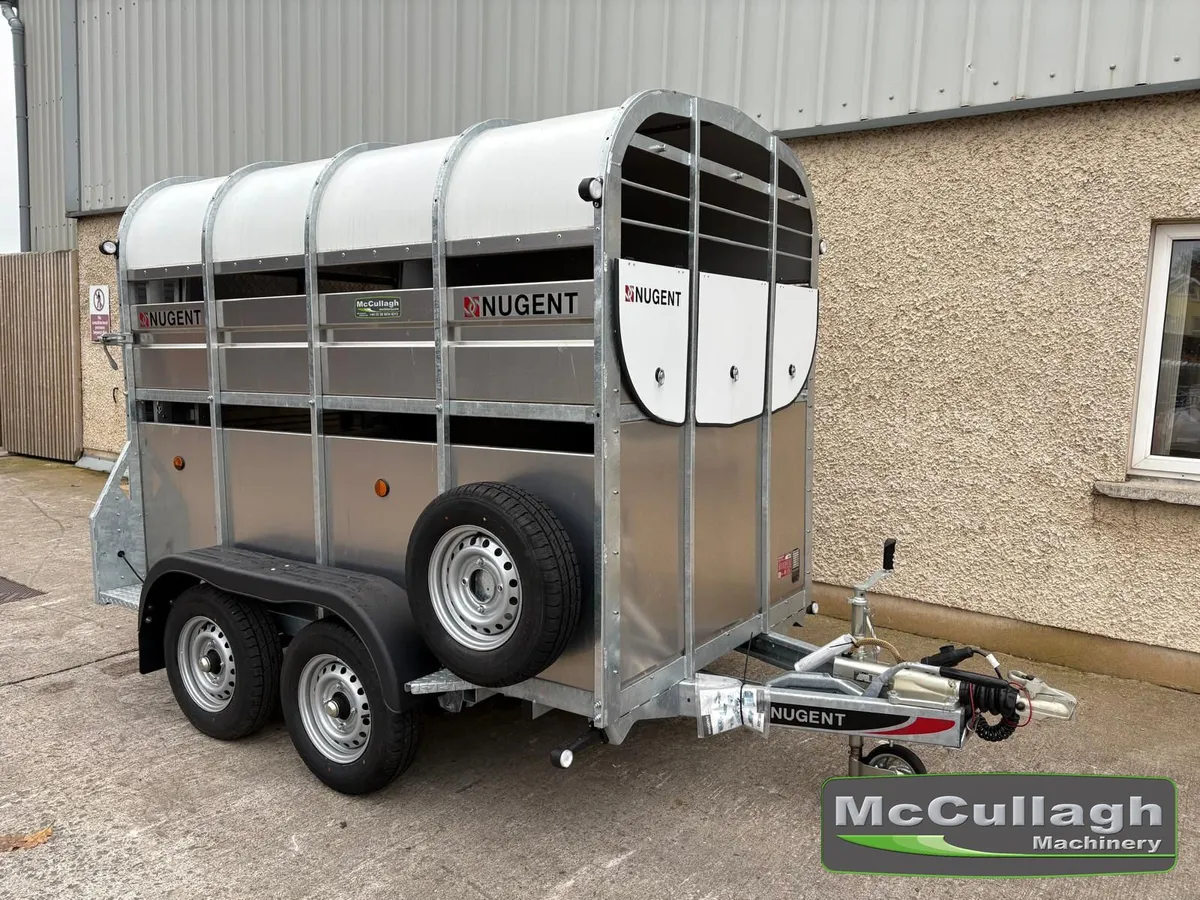 New Nugent 8×5 Cattle Trailer - Image 1
