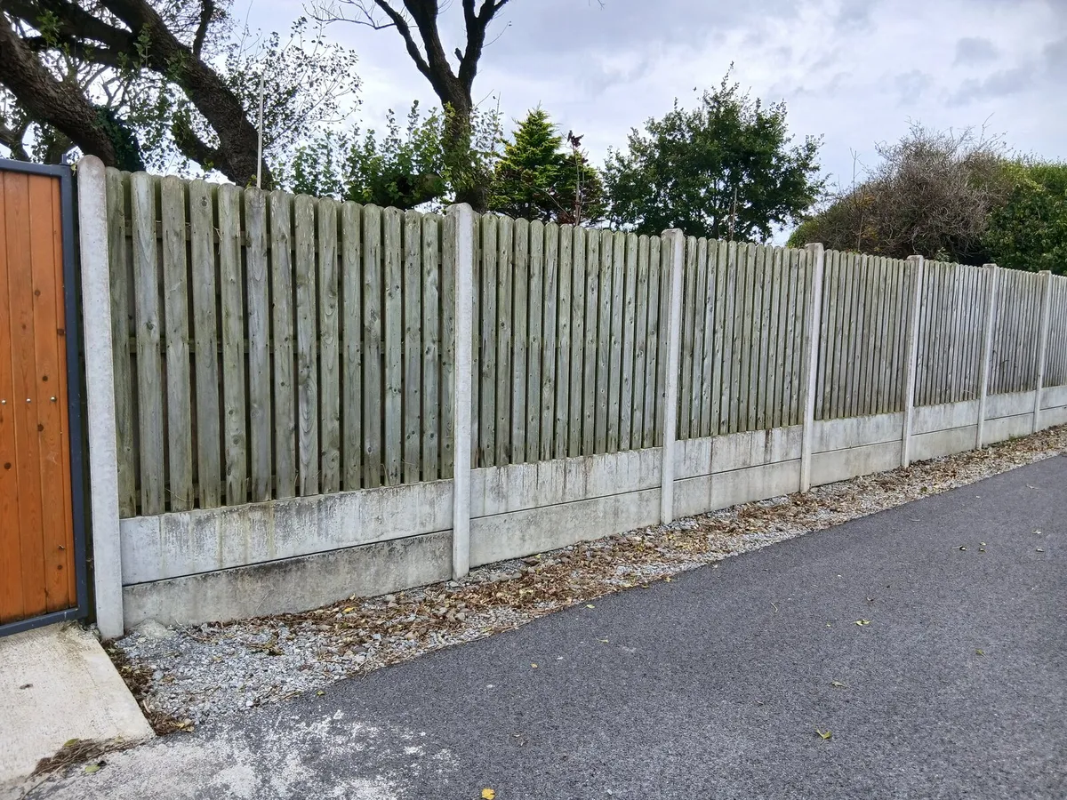 Wooden fencing panels 6×6 - Image 1