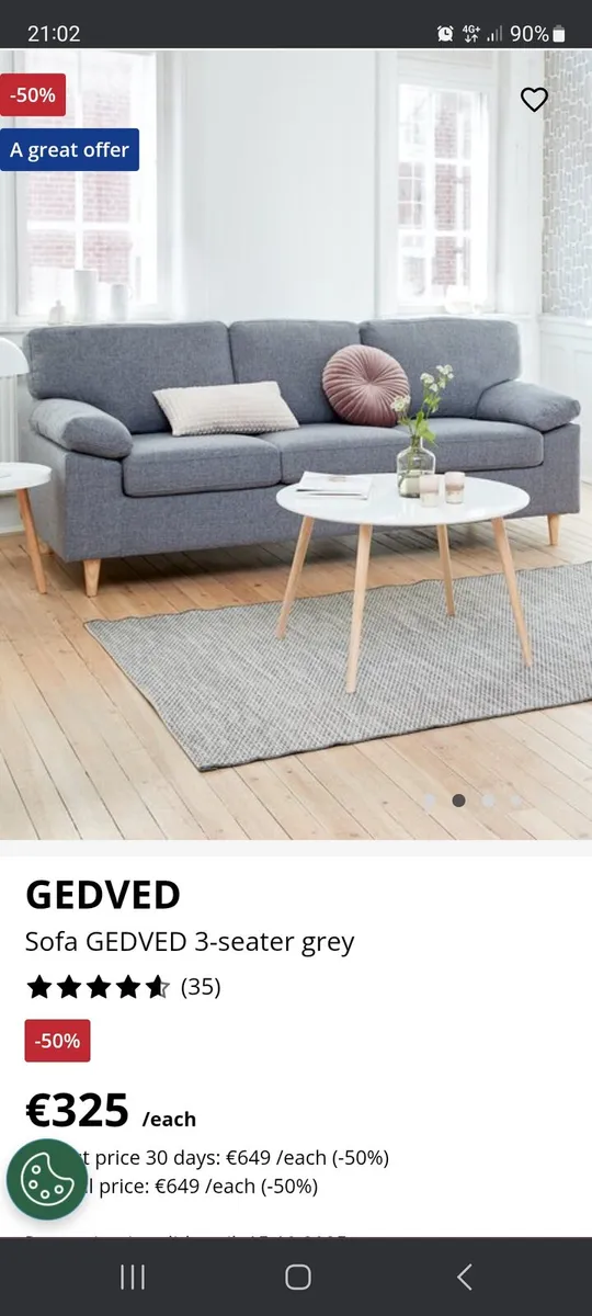 3 seater coucb - Image 1