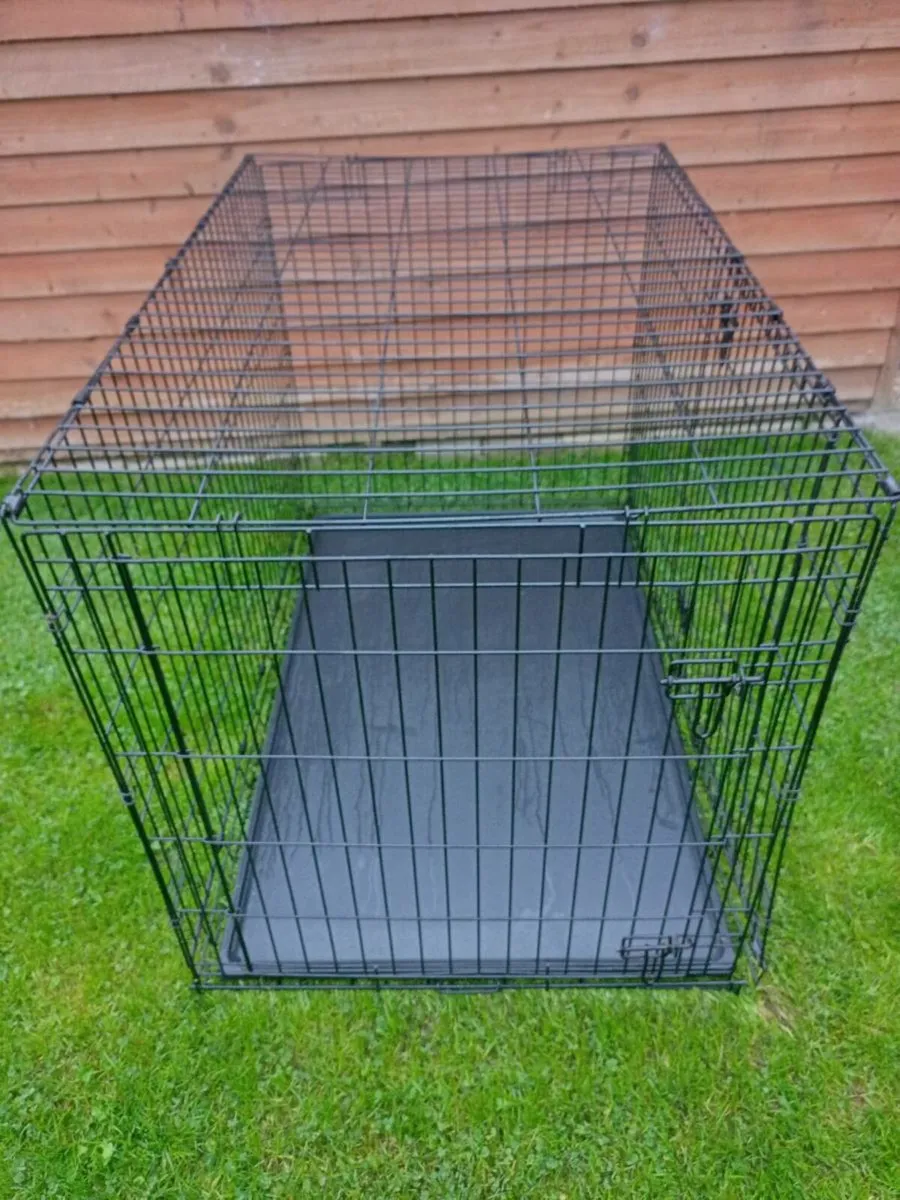 Extra large dog travel crate. - Image 1
