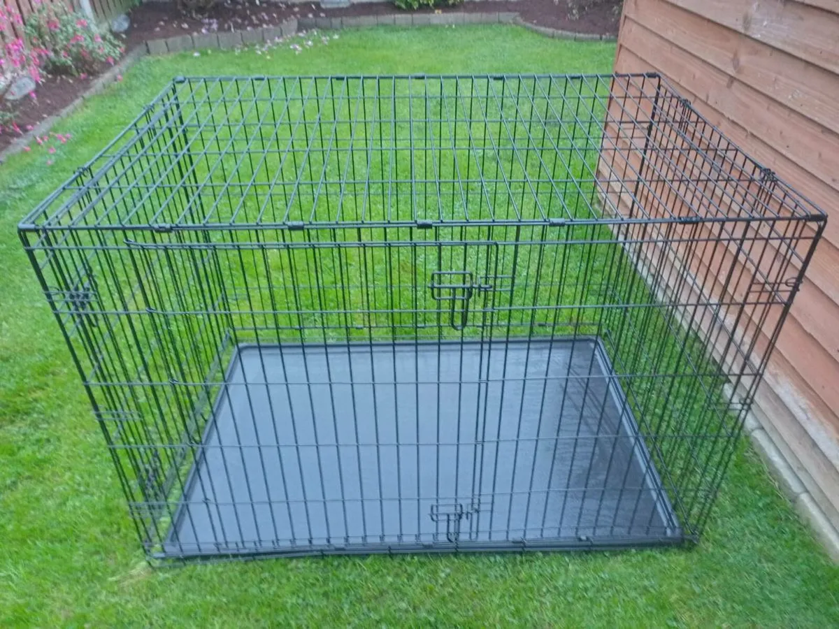 Extra large dog travel crate. - Image 3