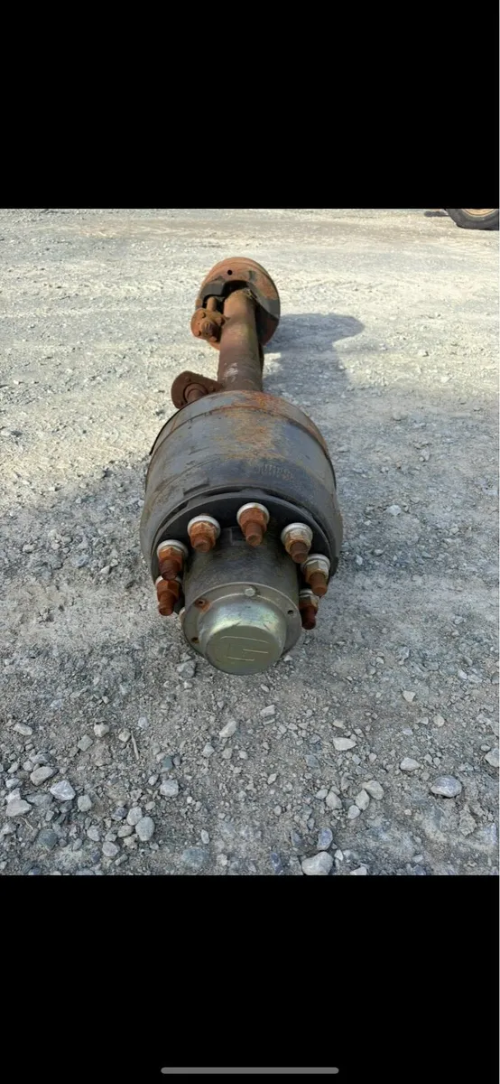 Track machine cradle axle - Image 2