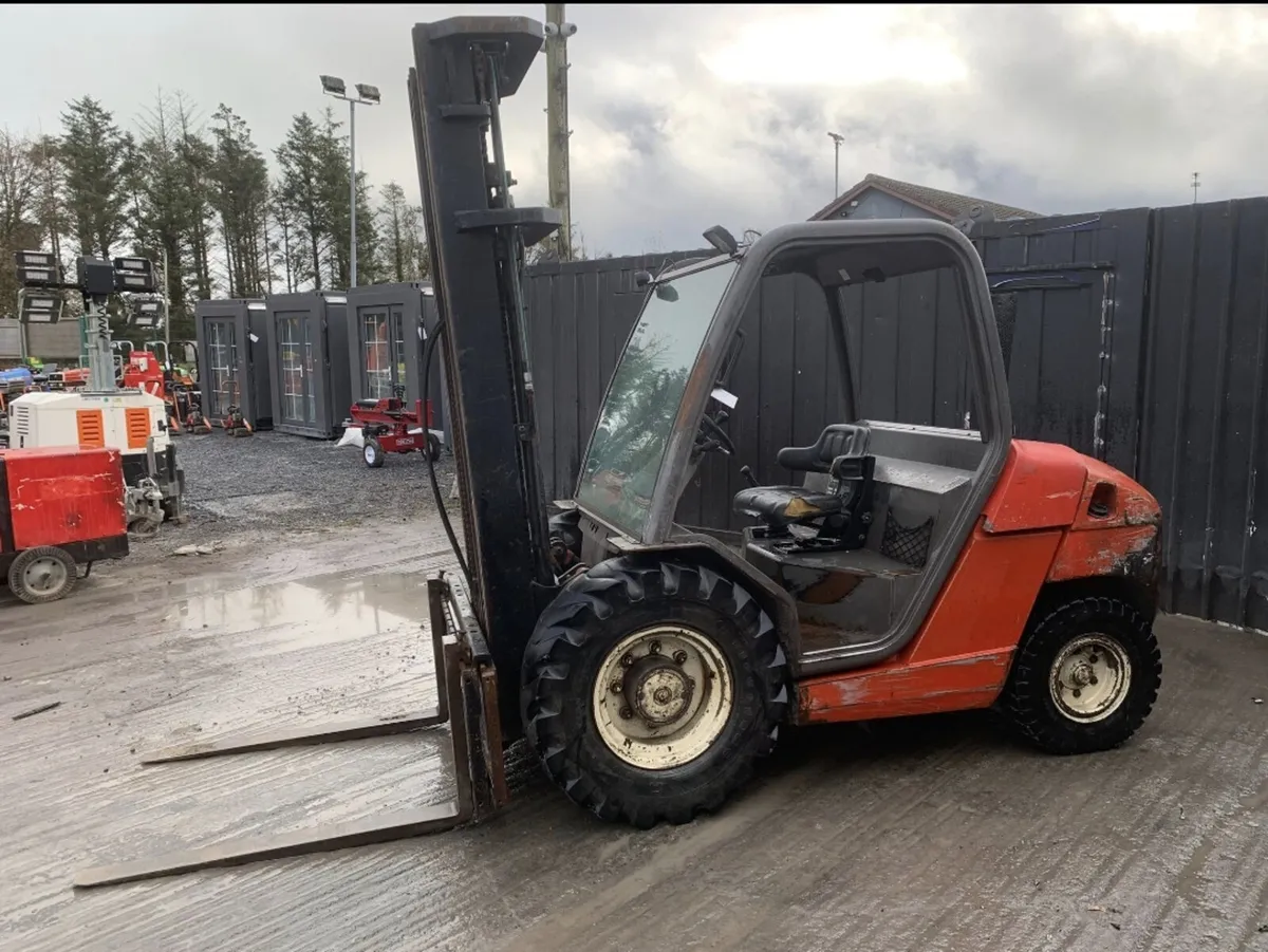 Manitou Rough Terrain Forklift - Image 3