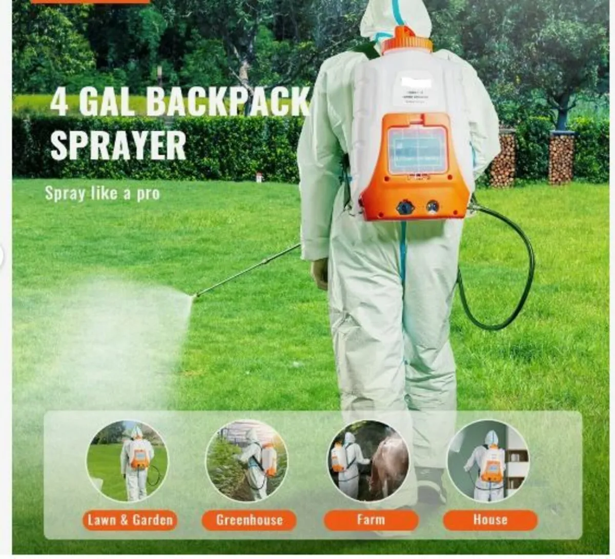 Battery Powered Backpack Sprayer - Image 4
