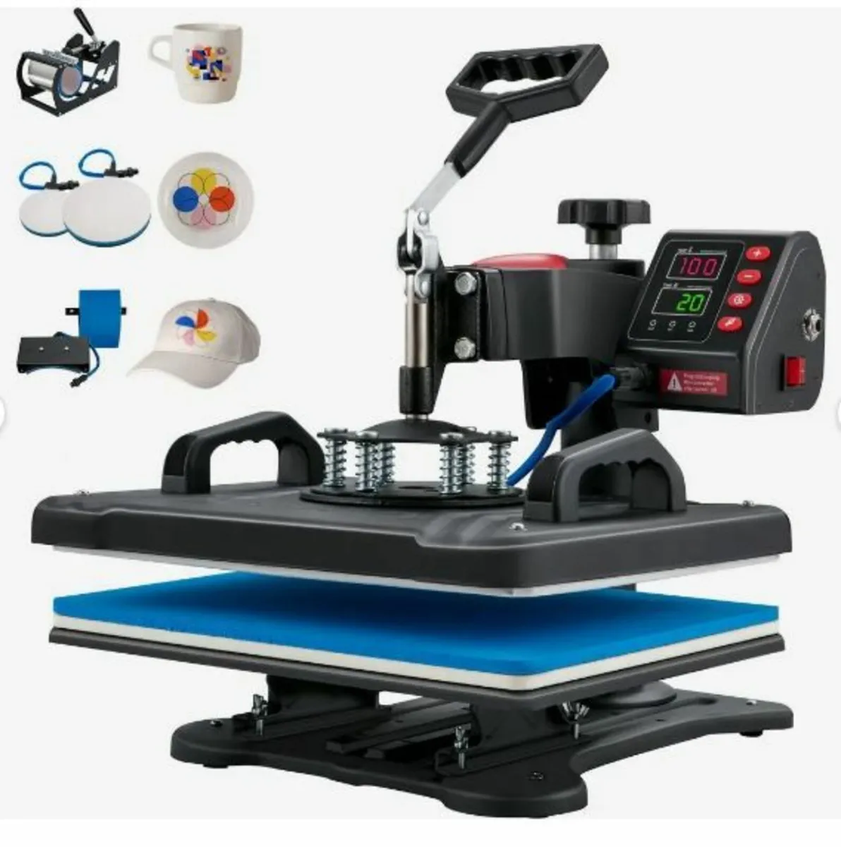 Heat Press, 5 in 1 Heat Press Machine Machine - Image 1