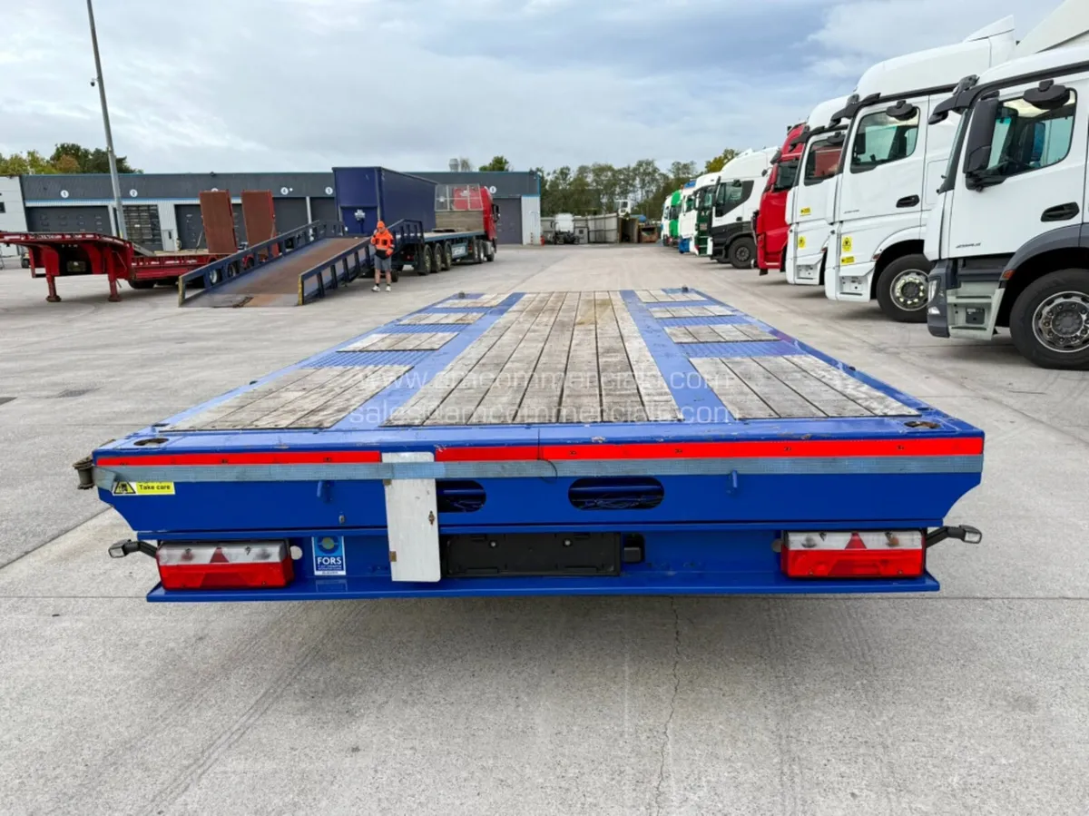 2021 NUGENT 3 AXLE DRAWBAR EXTENDABLE FLATBED DT25 - Image 4