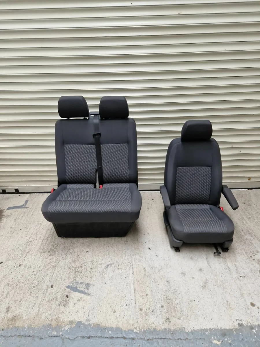 VW Transporter seats, swivel base - Image 1