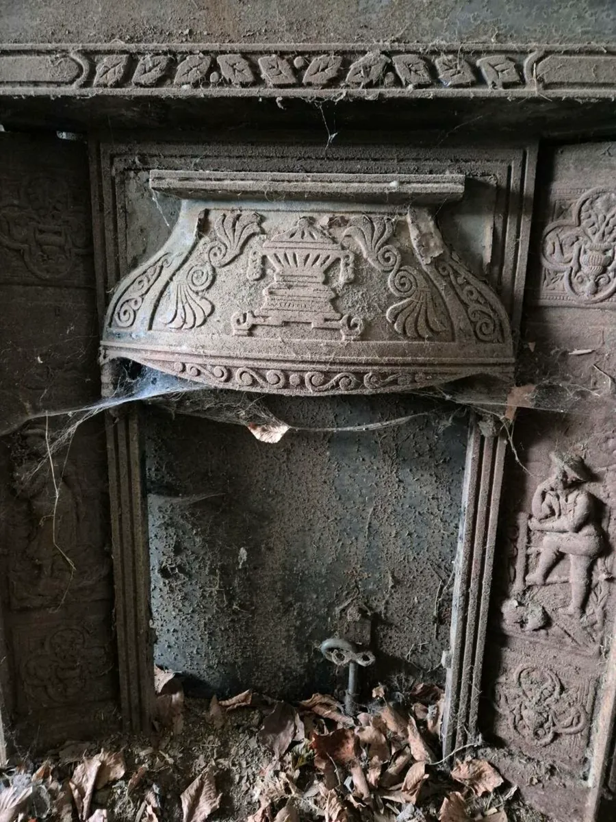 Cast iron fireplace - Image 2