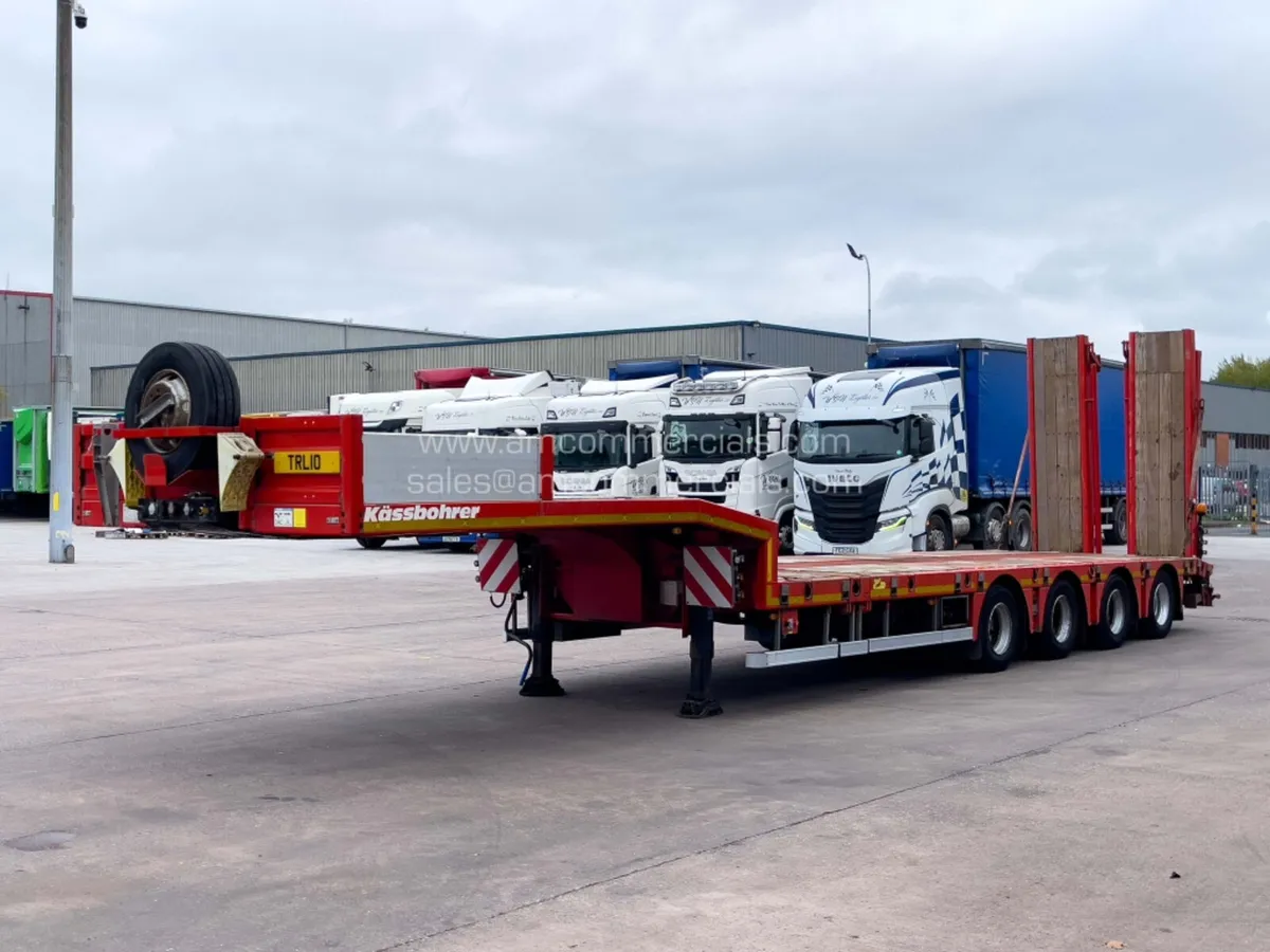 2016 KASSBOHRER 4 AXLE EXTENDABLE LOW LOADER - Image 3