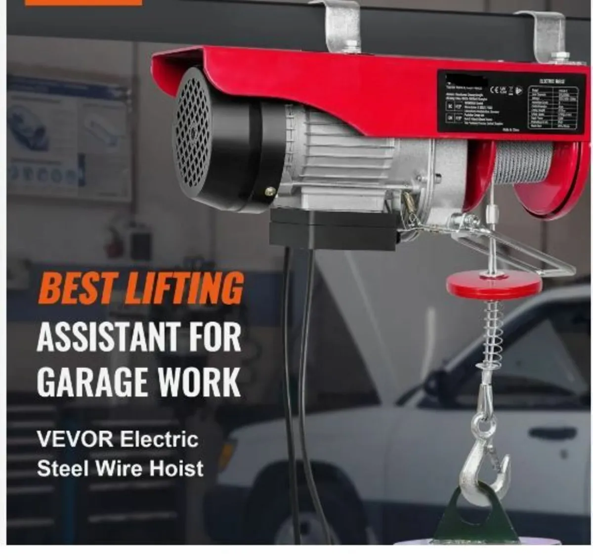 Electric Hoist, 249.5 kg Lifting Capacity - Image 3