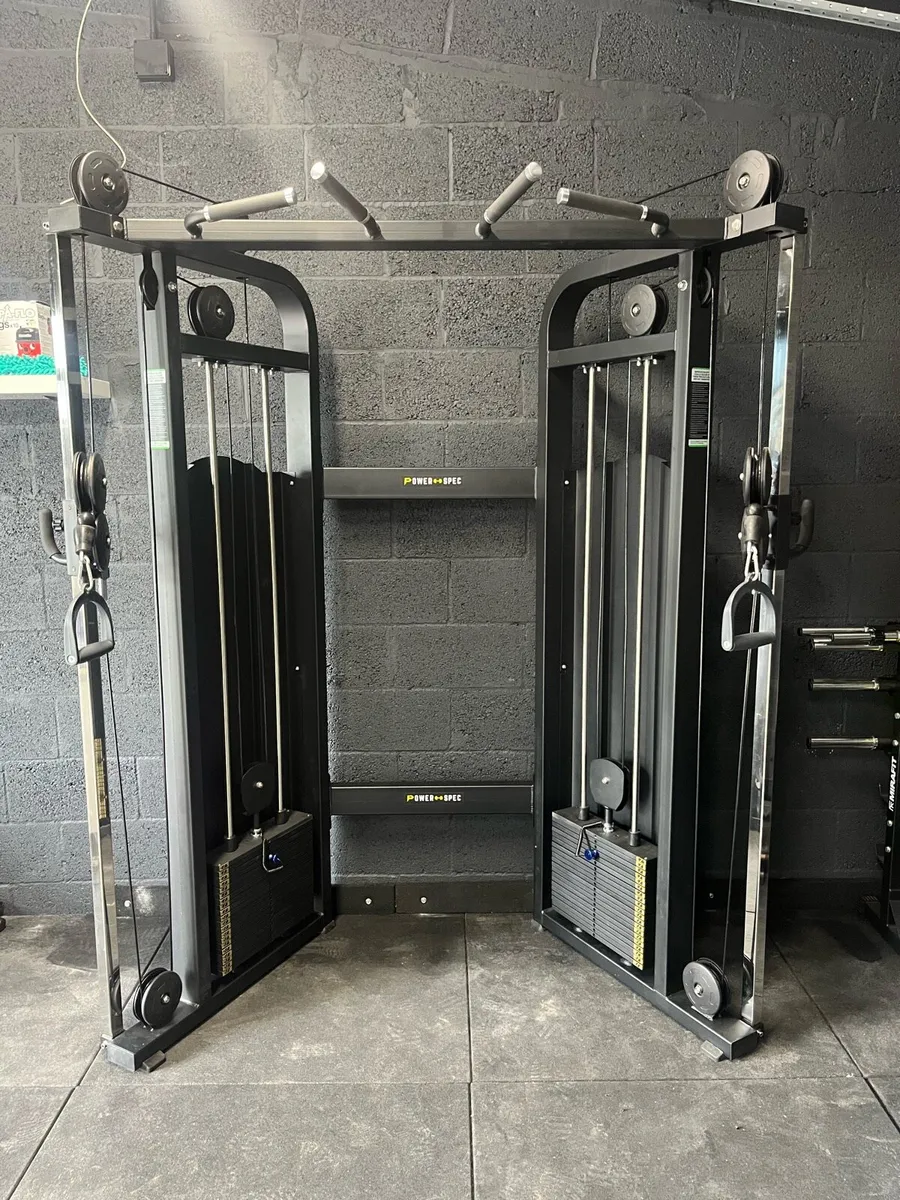 Duel adjustable pulley machines💥gym equipment💥 - Image 1