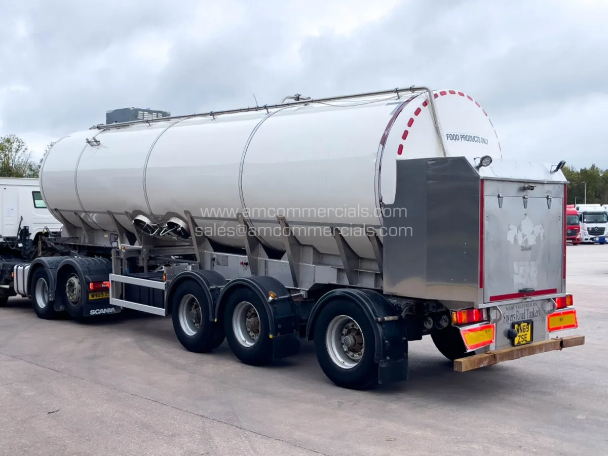 2012 SAYERS MILK TANKER 29,000L CAPACITY - Image 3