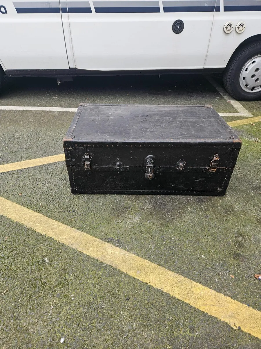 Vintage Steamer Theatre Trunk - Image 1