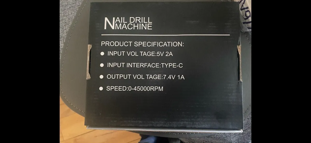 Nail drill 45000 RPM - Image 2