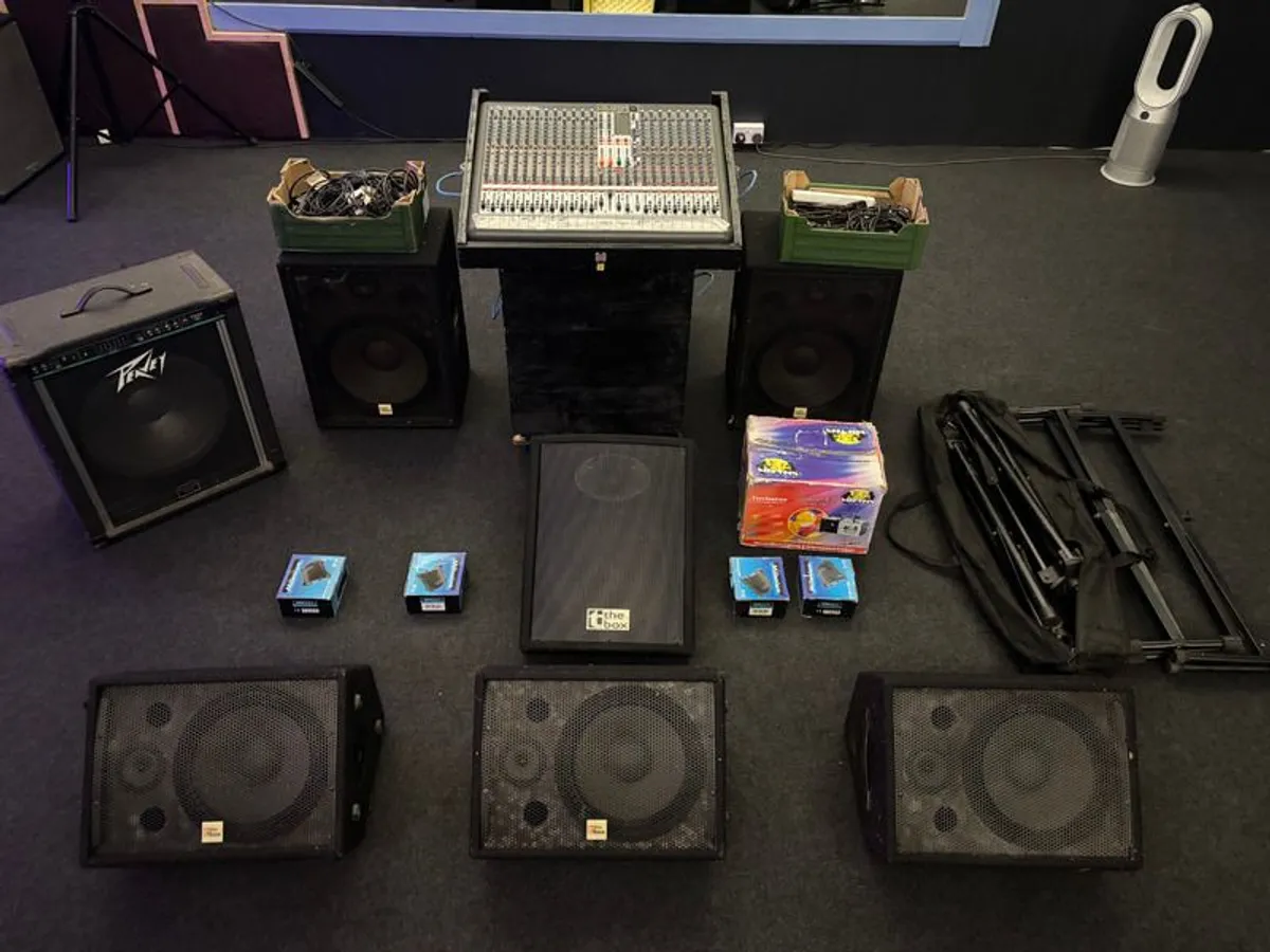 PA starter kit for the band - Image 1