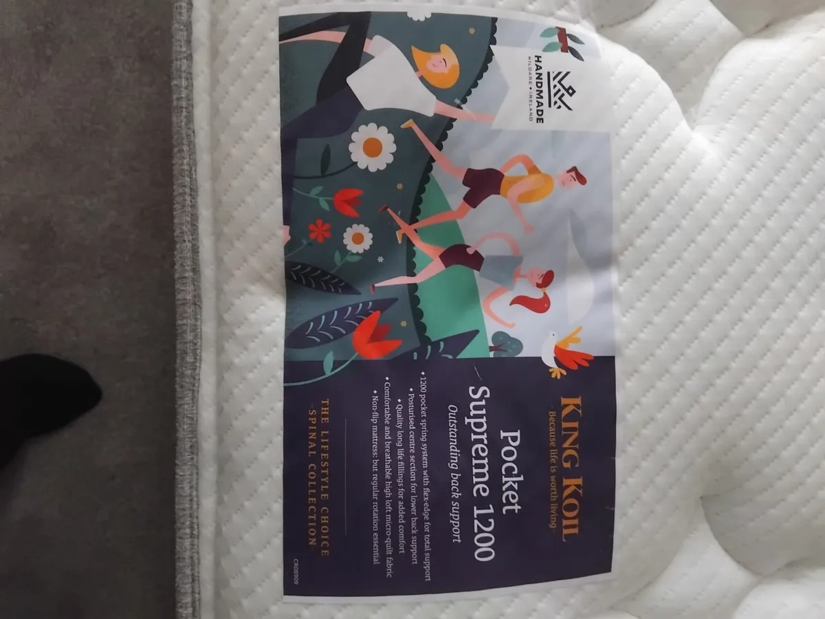 King size King Koil matress - Image 2