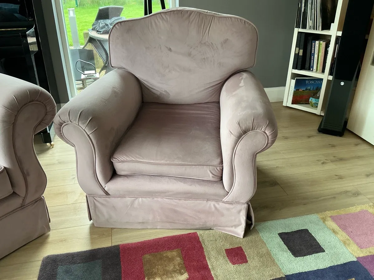 Two seater sofa/armchair set - Image 2