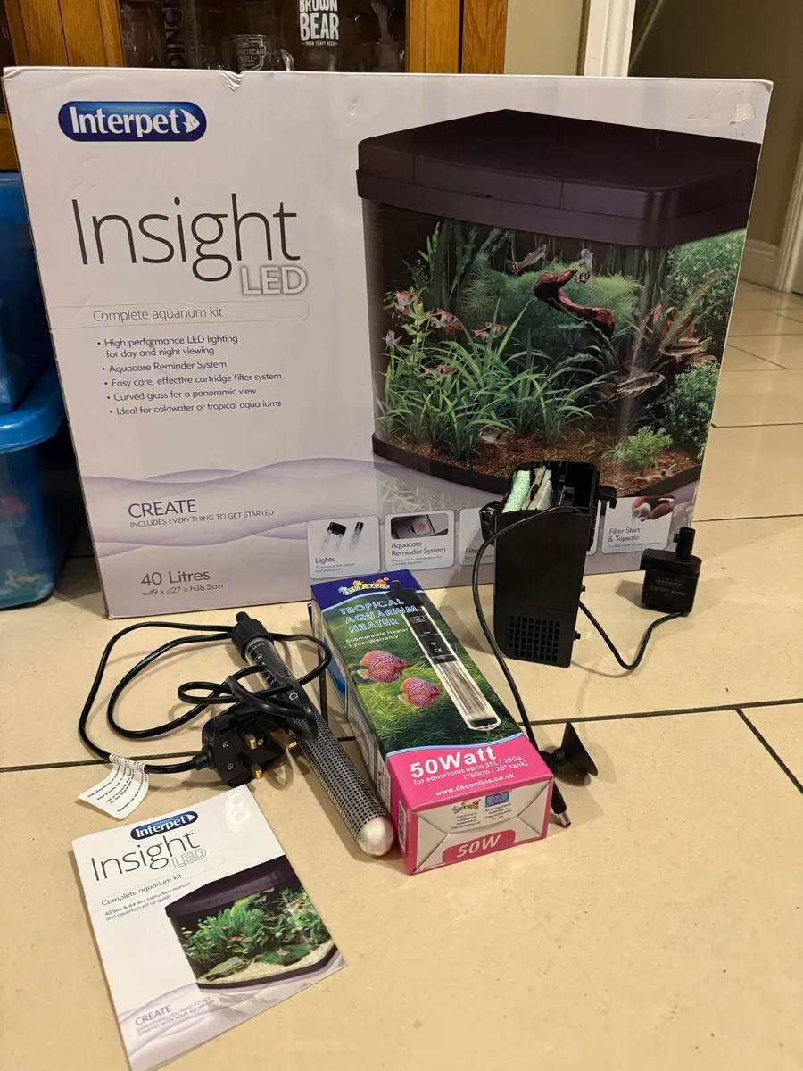 Aquarium kit - Interpet - 40 Litres