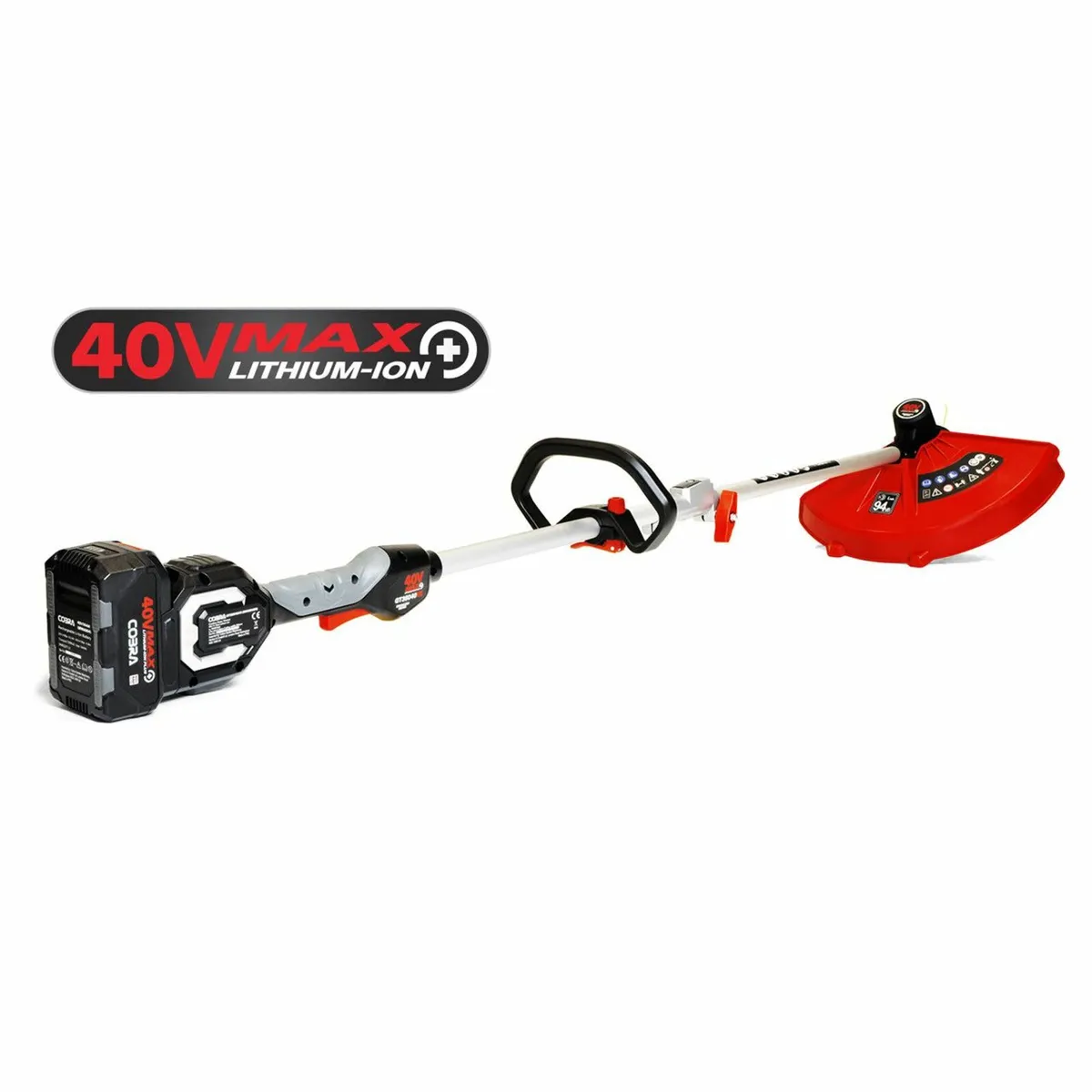 Cobra GT35040VX Powerful Cordless Grass Trimmer - Image 3