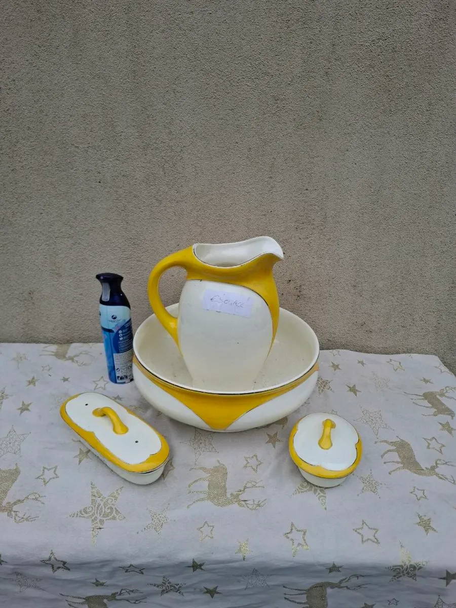 Washing bassin set