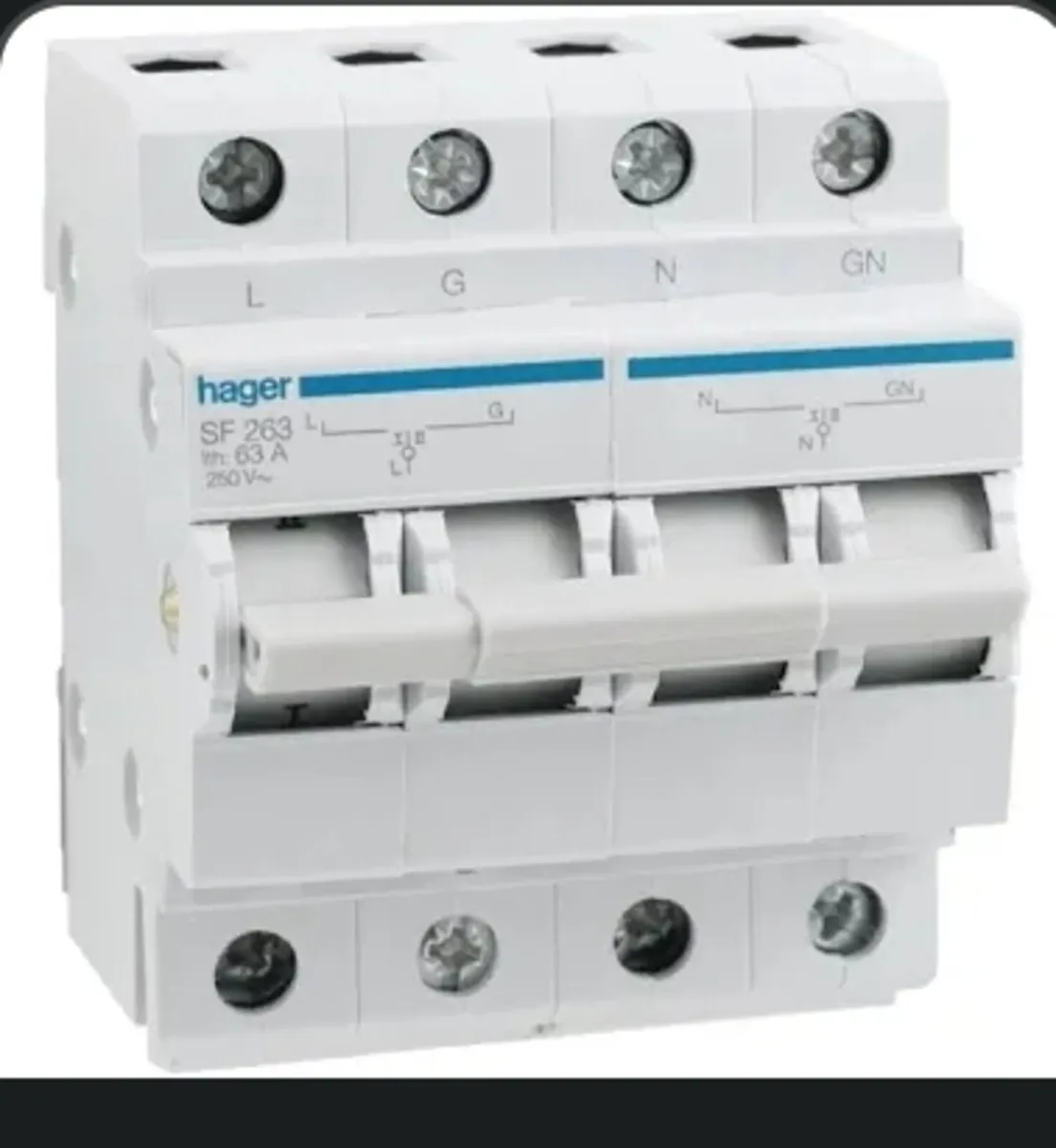 Changeover switch for generator