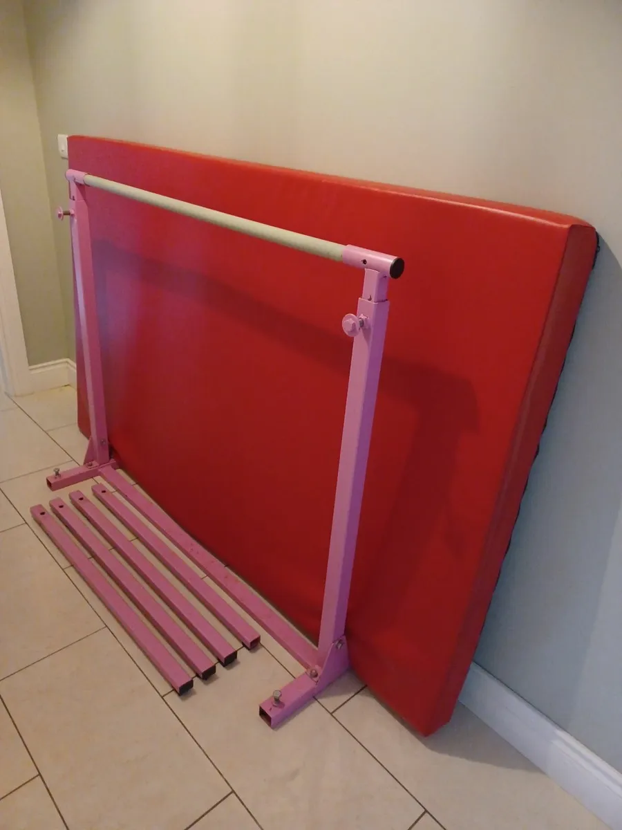 Gymnastics Bars and Mat - Image 2