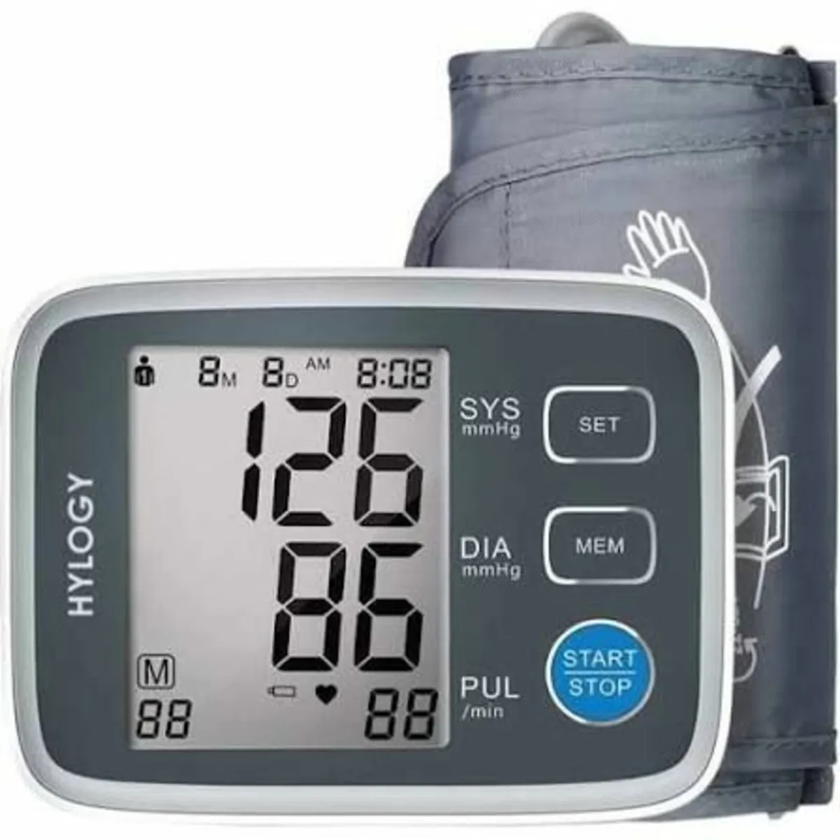 New Boxed Automatic Home BP Blood Pressure Monitor