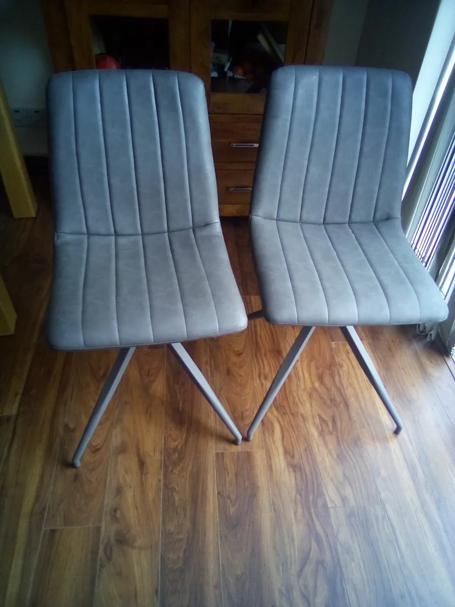 2 Grey kitchen Chairs for sale in Castlebar Mayo