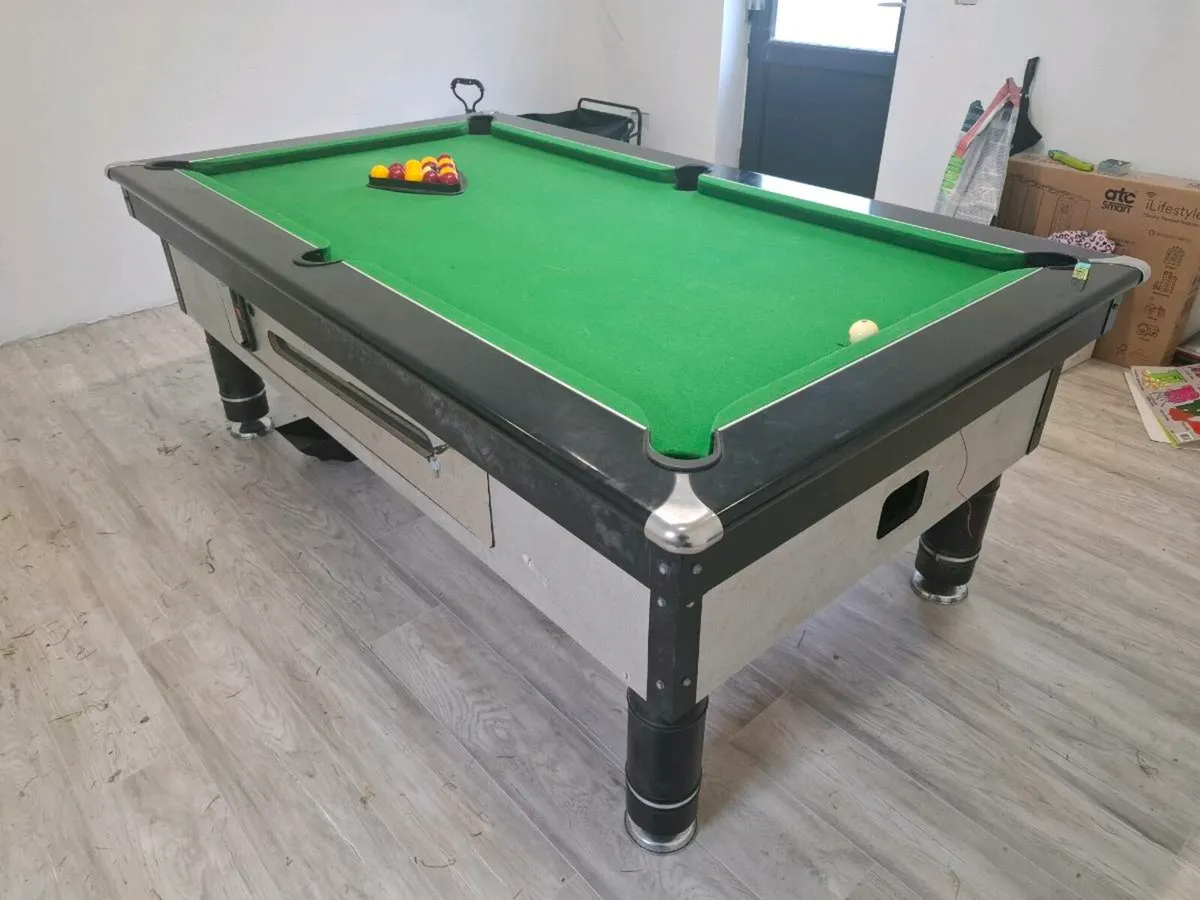 Coin Op Pool Table