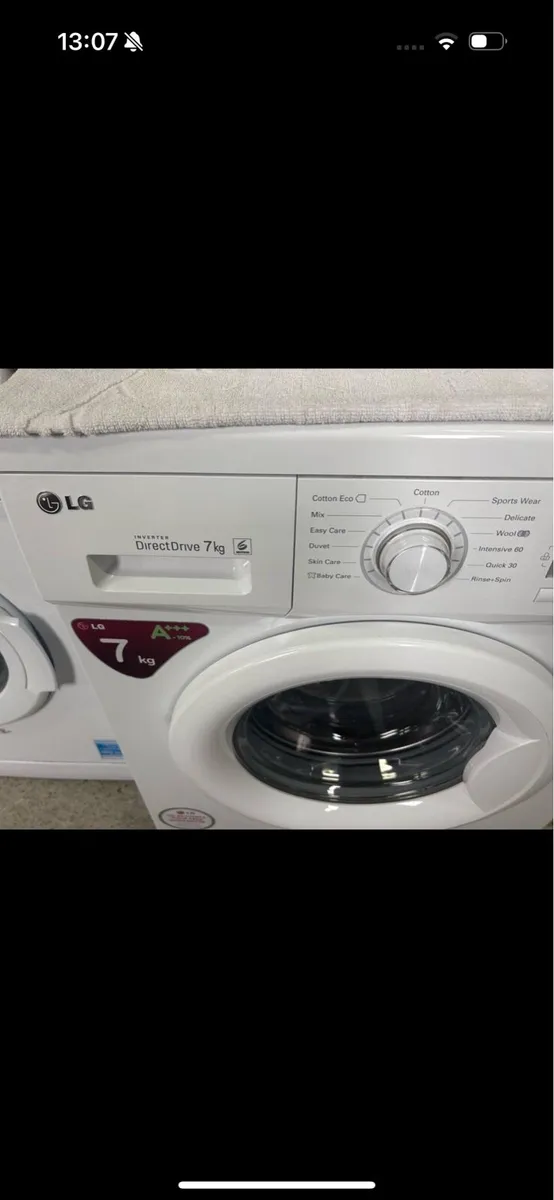 LG7kg washing machine - Image 3