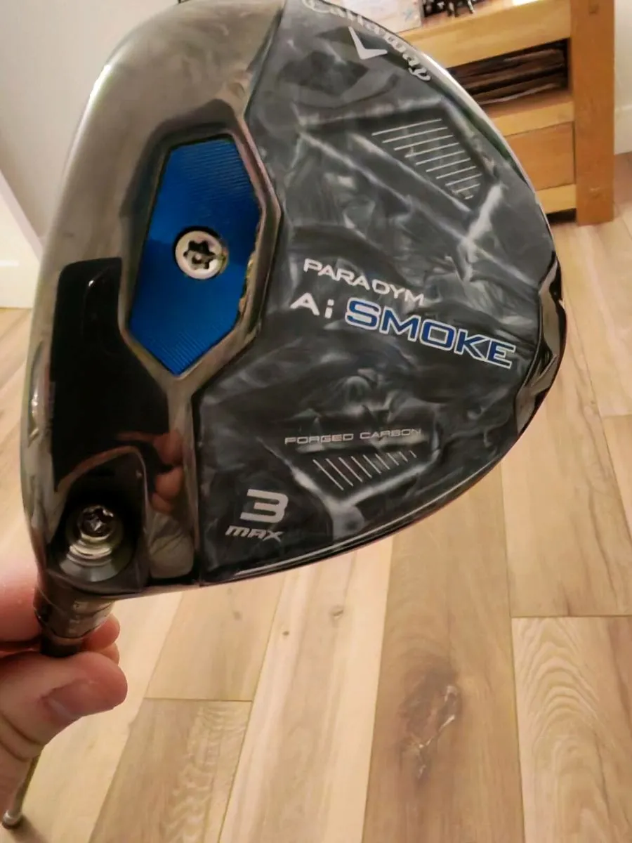 Callaway Paradym Ai Smoke 3 Wood Left Handed - Image 1