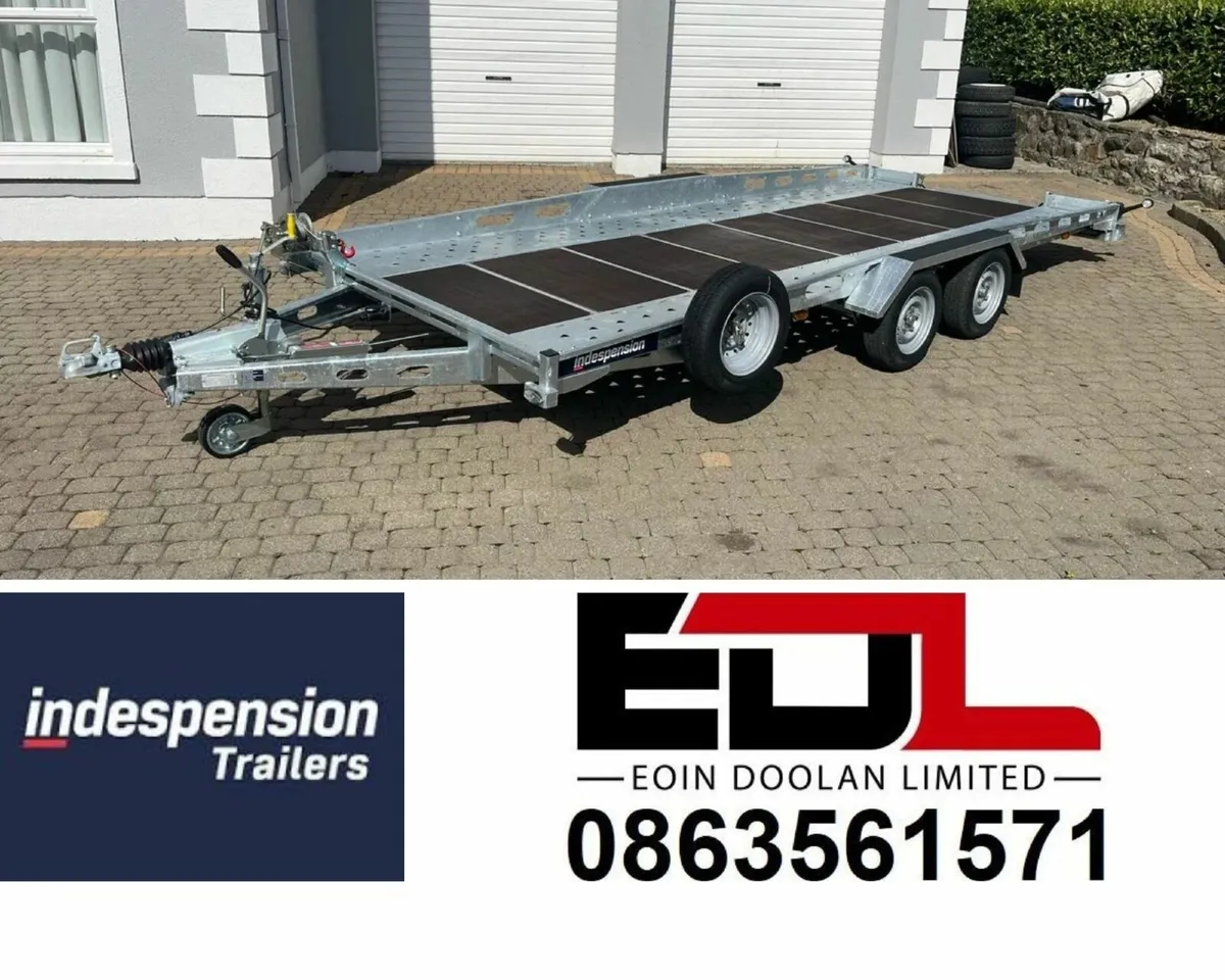 Car Transporters  Fixed/Tilt Bed Trailers For Hire - Image 1