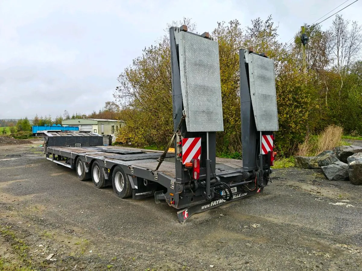 Faymonville Lowloader, 3 axle, 9ft, Exten - Image 2