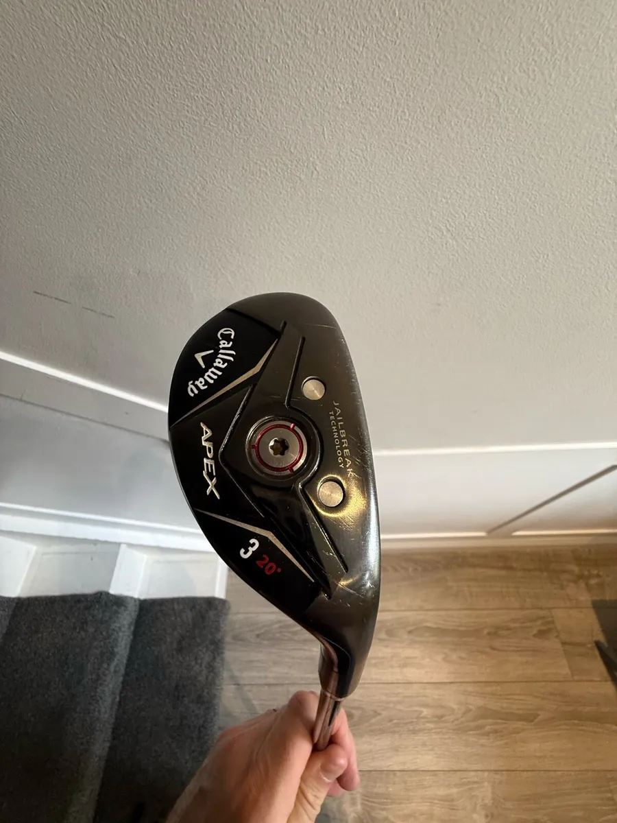 Callaway Driver , 3 wood and Rescue wood for sale - Image 2
